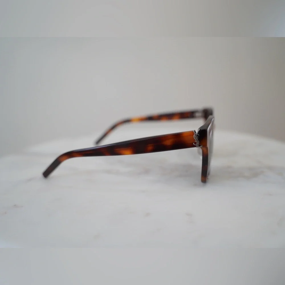 Saint Laurent YSL Women’s Square Frame Sunglasses 55mm NEW